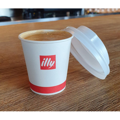 Káva s sebou - espresso Illy s mlékem